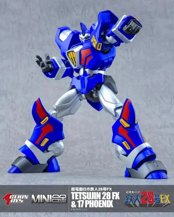 Tetsujin 28 GO FX and 17 Phoenix | Mini Action Gokin Series | Action Toys