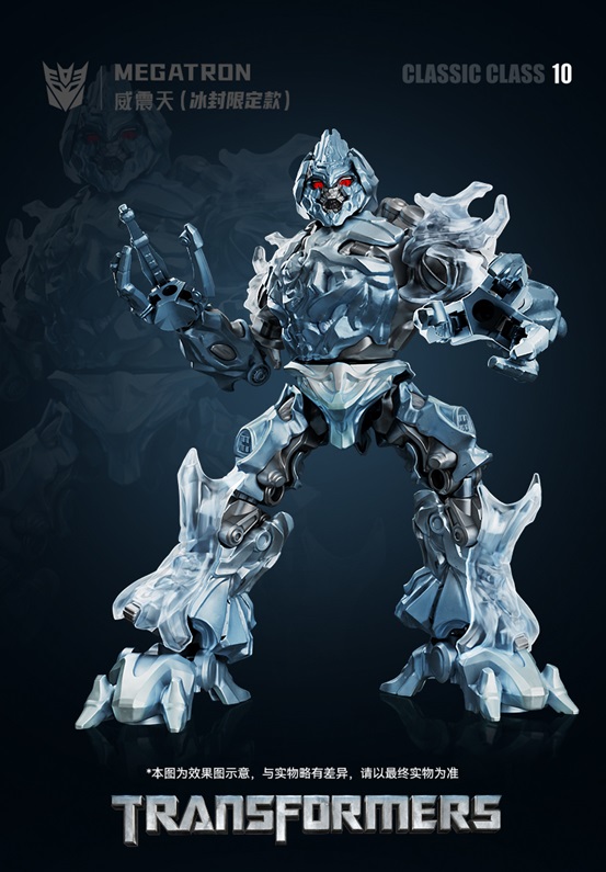 Optimus Prime EX and Megatron Frozen Armor Set of 2 Classic Class Model Kits | Transformers (2007) | Blokees