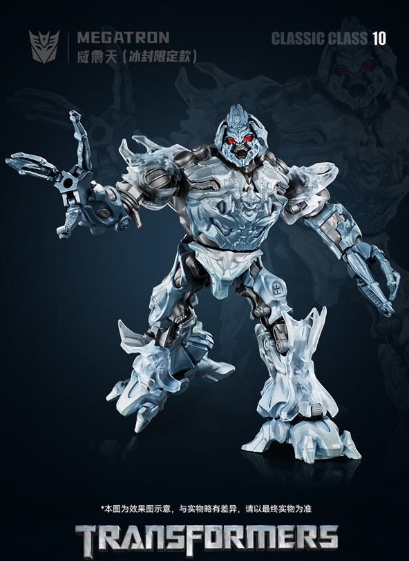 Optimus Prime EX and Megatron Frozen Armor Set of 2 Classic Class Model Kits | Transformers (2007) | Blokees
