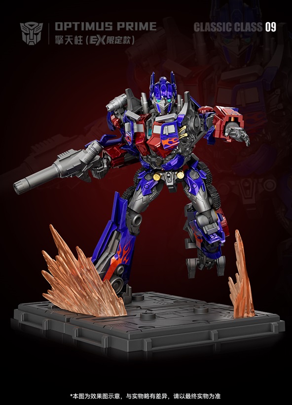 Optimus Prime EX and Megatron Frozen Armor Set of 2 Classic Class Model Kits | Transformers (2007) | Blokees