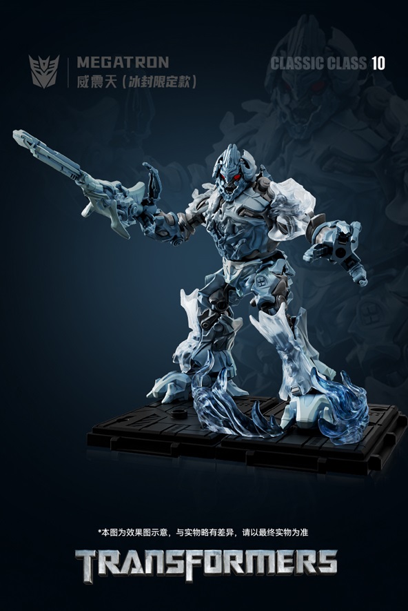 Optimus Prime EX and Megatron Frozen Armor Set of 2 Classic Class Model Kits | Transformers (2007) | Blokees