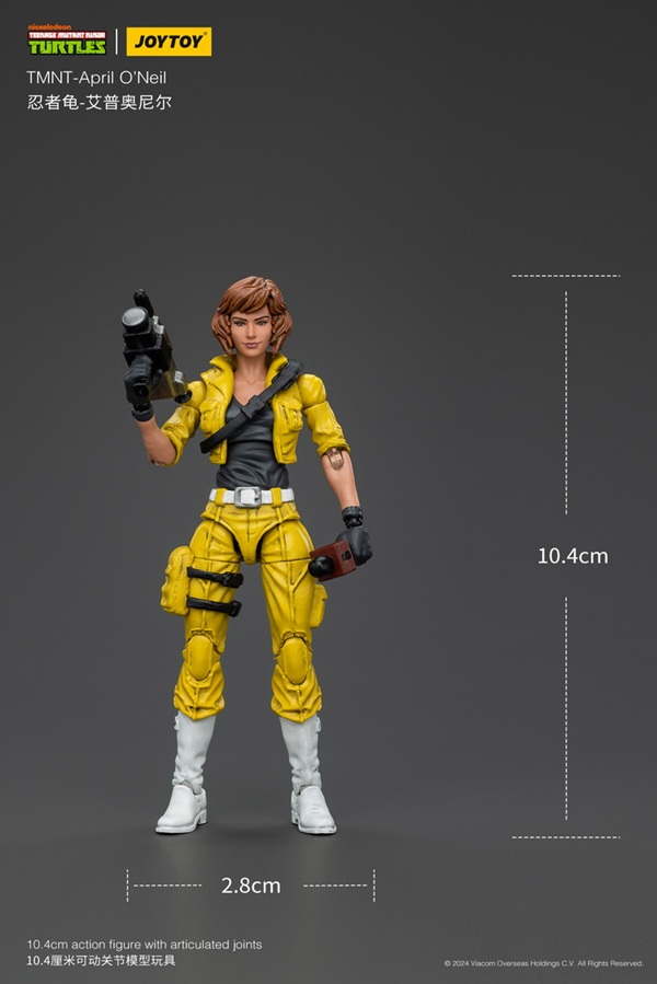 April O'Neil 1/18 Scale | Teenage Mutant Ninja Turtles | Joy Toy