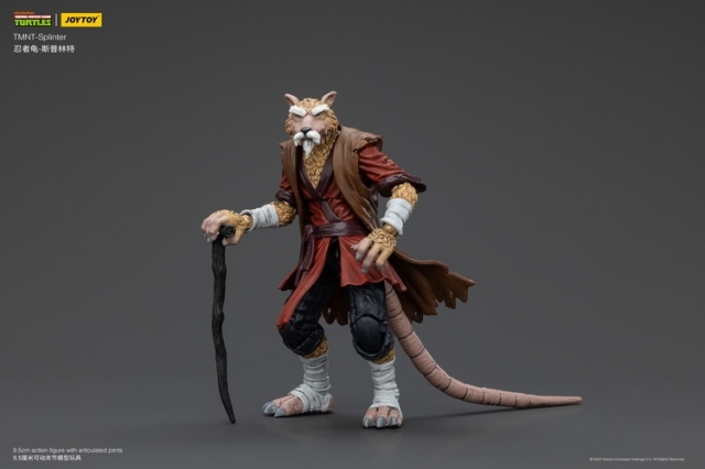Splinter 1/18 Scale | Teenage Mutant Ninja Turtles | Joy Toy