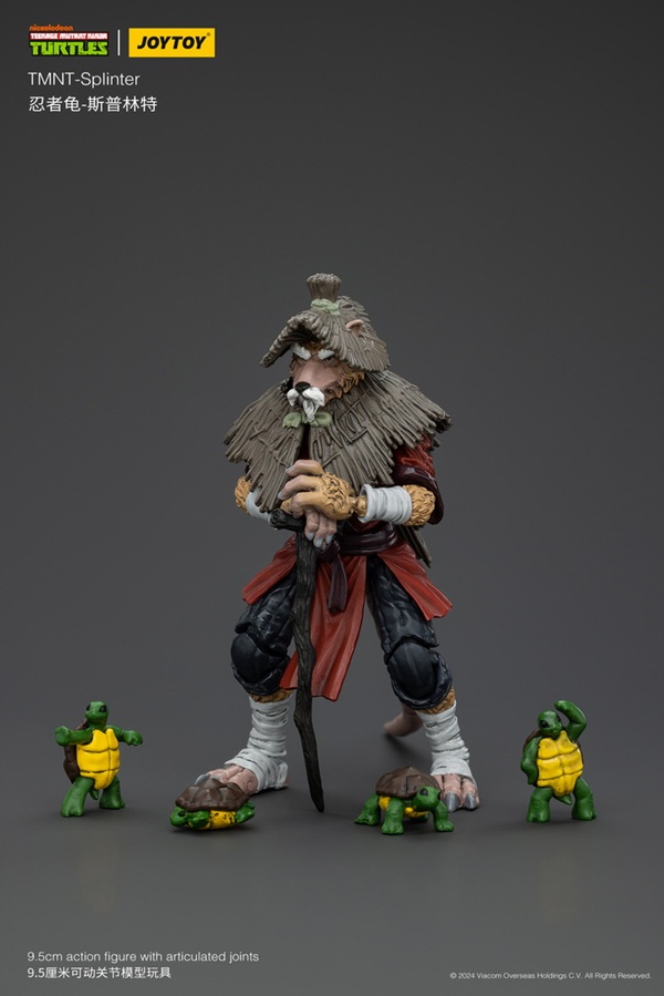 Splinter 1/18 Scale | Teenage Mutant Ninja Turtles | Joy Toy