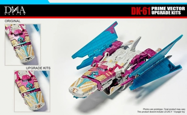 DK-61 Upgrade Kit for Transformers: Legacy United Vector Prime | Dna Design | Upgrade Kit