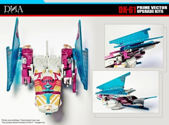 DK-61 Upgrade Kit for Transformers: Legacy United Vector Prime | Dna Design | Upgrade Kit