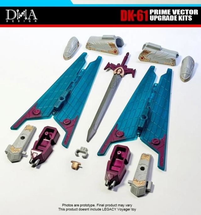 DK-61 Upgrade Kit for Transformers: Legacy United Vector Prime | Dna Design | Upgrade Kit