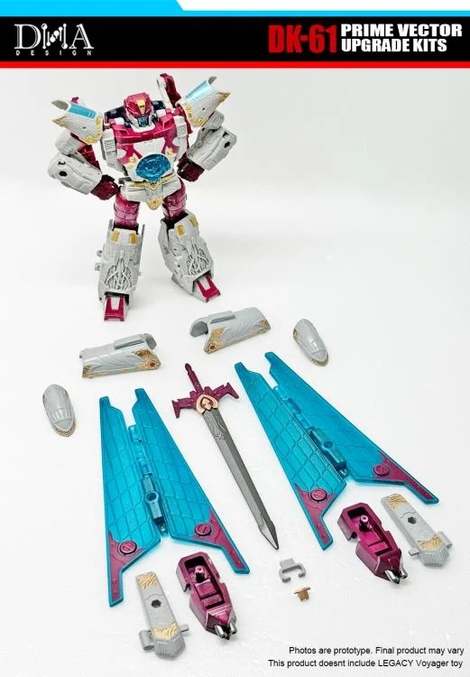 DK-61 Upgrade Kit for Transformers: Legacy United Vector Prime | Dna Design | Upgrade Kit
