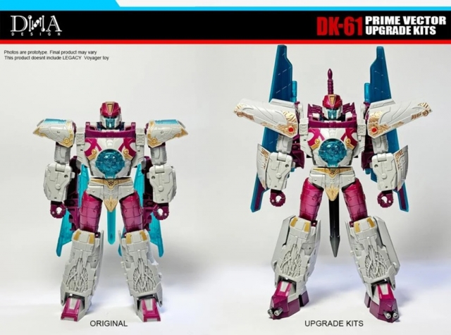 DK-61 Upgrade Kit for Transformers: Legacy United Vector Prime | Dna Design | Upgrade Kit