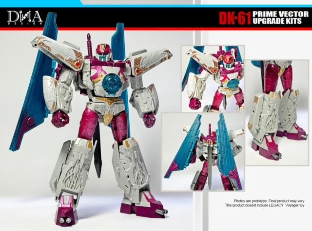 DK-61 Upgrade Kit for Transformers: Legacy United Vector Prime | Dna Design | Upgrade Kit