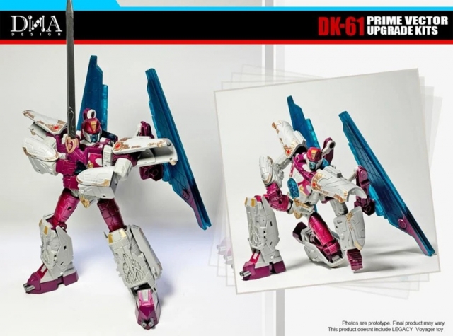 DK-61 Upgrade Kit for Transformers: Legacy United Vector Prime | Dna Design | Upgrade Kit