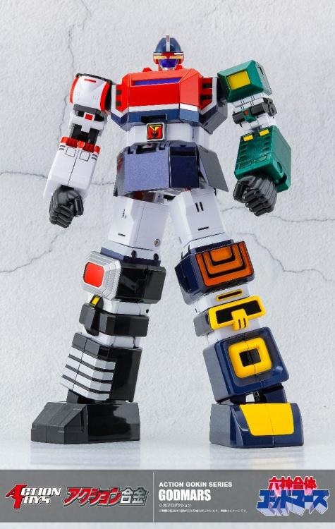 God Mars Action Gokin | Six God Combination God Mars | Action Toys