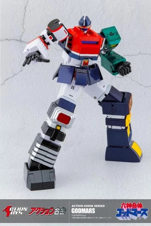 God Mars Action Gokin | Six God Combination God Mars | Action Toys