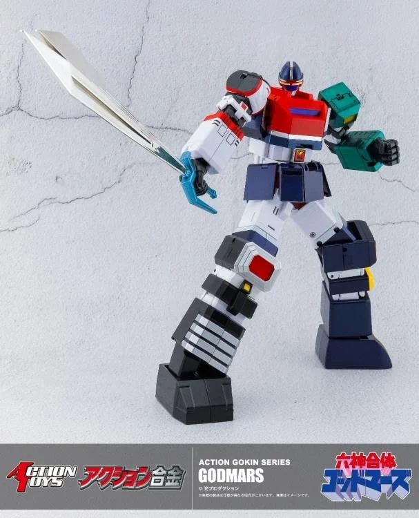 God Mars Action Gokin | Six God Combination God Mars | Action Toys