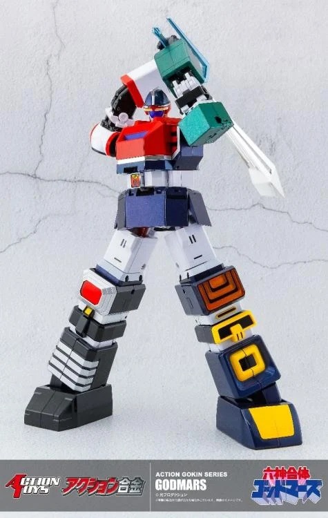 God Mars Action Gokin | Six God Combination God Mars | Action Toys