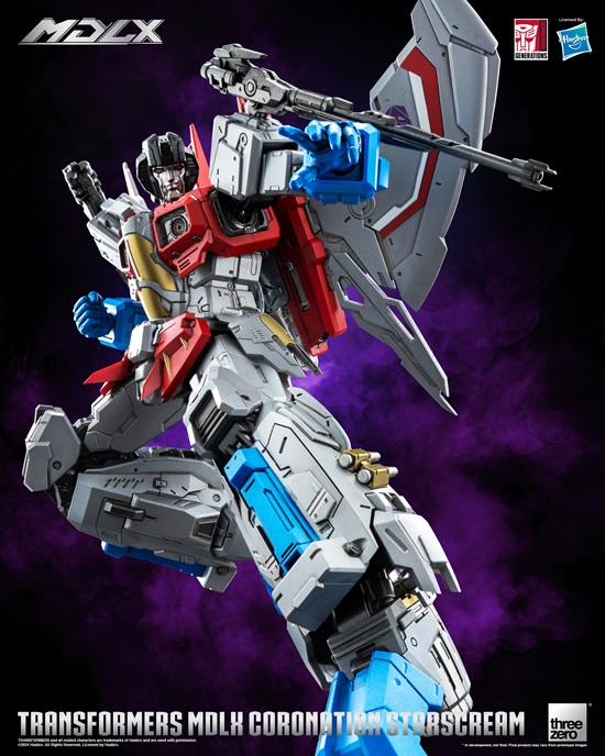 Coronation Starscream MDLX Scale Collectible Figure | Transformers | Threezero