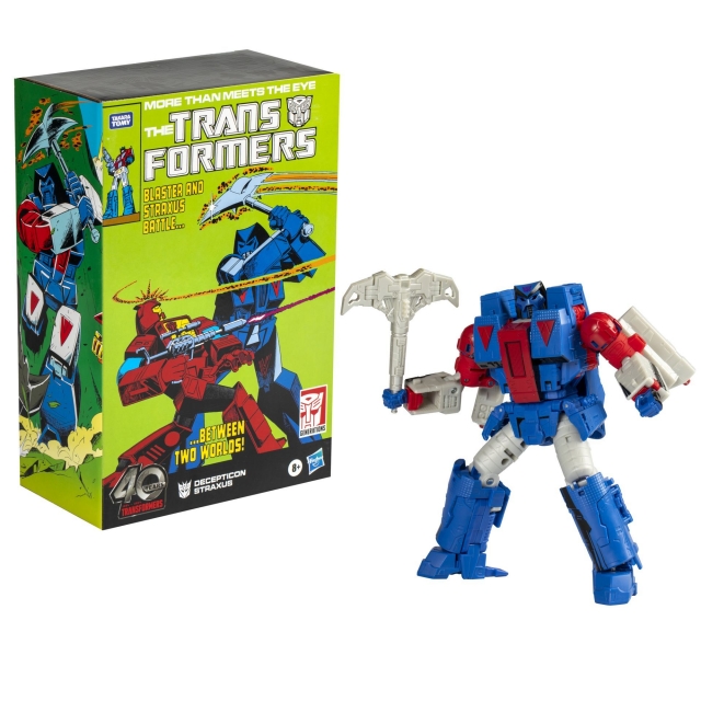 Decepticon Straxus Comic Edition | Online Exclusive | Transformers Generations 40th Anniversary