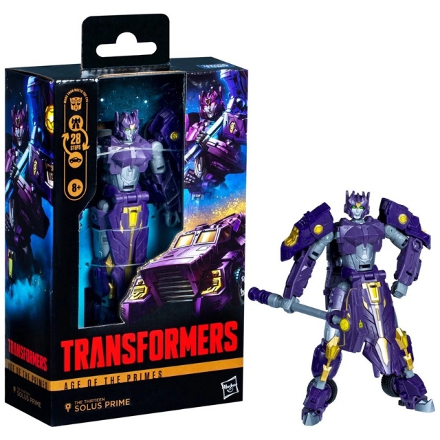 The Thirteen Solus Prime Deluxe Class | Transformers: Age of the Primes | Hasbro, Takara Tomy