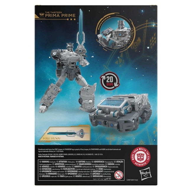 The Thirteen Prima Prime Voyager Class | Transformers: Age of the Primes | Hasbro, Takara Tomy