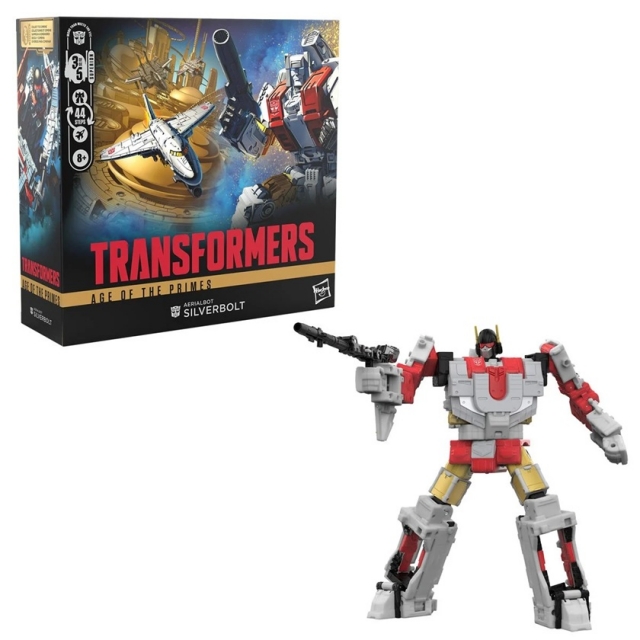 Aerialbot Silverbolt Commander Class | Transformers: Ages of the Primes | Hasbro, Takara Tomy