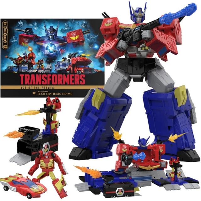 The Thirteen Star Optimus Prime Titan Class | Transformers: Age of the Primes | Hasbro, Takara Tomy