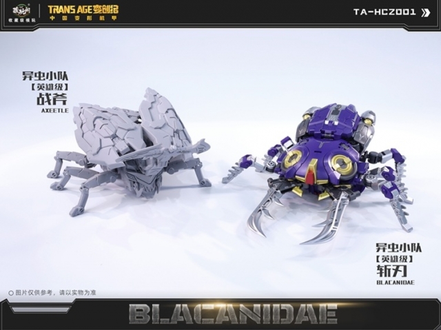 TA-HCZ001 Blacanidae Insect Squad Series | CANG-TOYS Trans Age