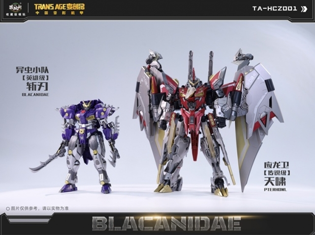 TA-HCZ001 Blacanidae Insect Squad Series | CANG-TOYS Trans Age