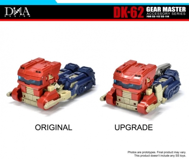 DK-62 Upgrade Kit for Transformers: One Deluxe SS-112 Optimus Prime and Deluxe SS-114 Megatron | Dna Design | Upgrade Kit