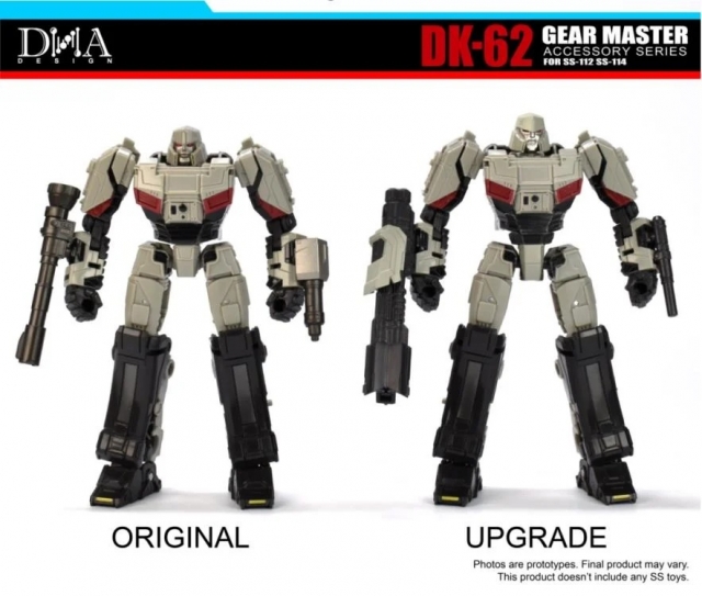 DK-62 Upgrade Kit for Transformers: One Deluxe SS-112 Optimus Prime and Deluxe SS-114 Megatron | Dna Design | Upgrade Kit