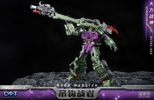 DST02-002 Hook Warrior | Dream Star Toys Combiner