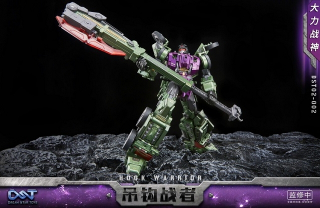 DST02-002 Hook Warrior | Dream Star Toys Combiner