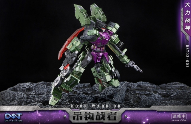 DST02-002 Hook Warrior | Dream Star Toys Combiner