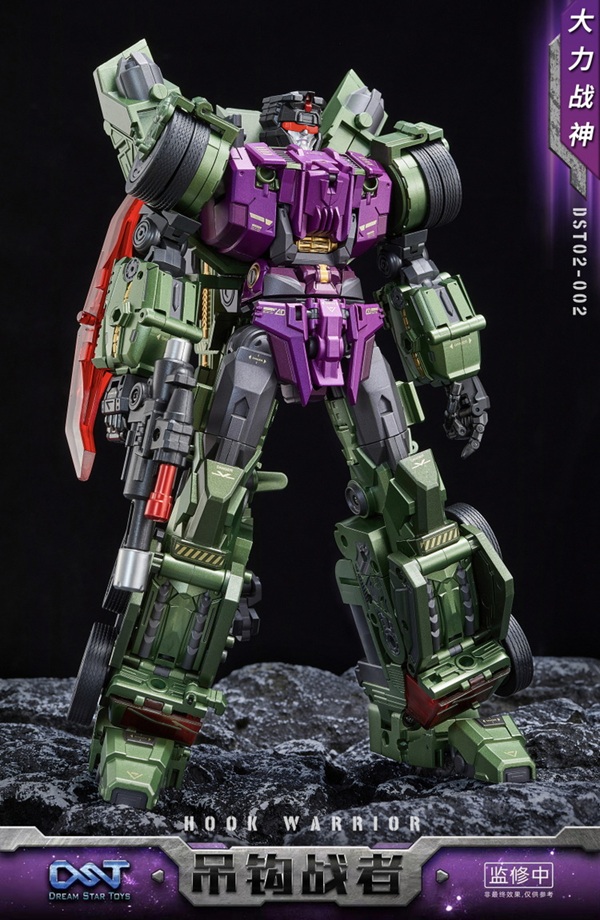 DST02-002 Hook Warrior | Dream Star Toys Combiner