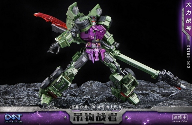 DST02-002 Hook Warrior | Dream Star Toys Combiner
