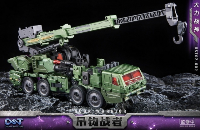 DST02-002 Hook Warrior | Dream Star Toys Combiner