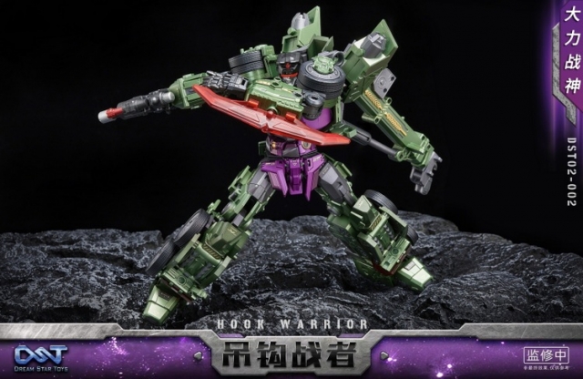DST02-002 Hook Warrior | Dream Star Toys Combiner