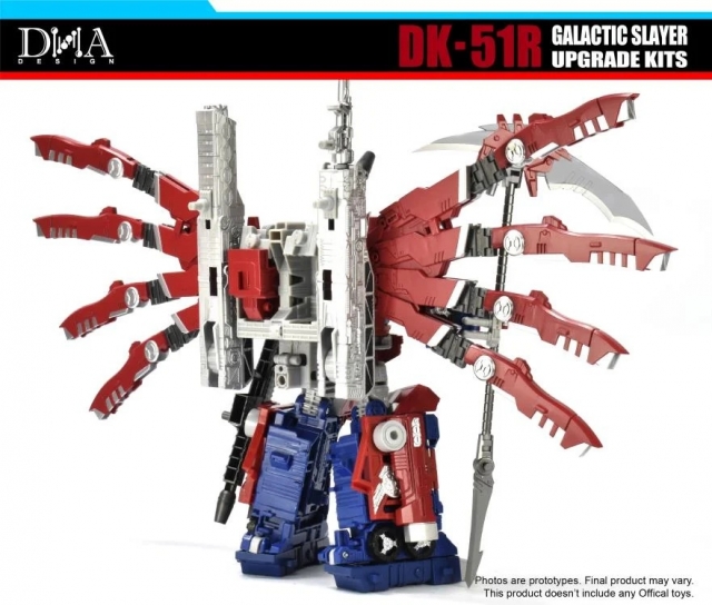 DK-51R Upgrade Kit for Transformers Leader Class WFC-S40 Optimus Prime | Dna Design | Upgrade Kit