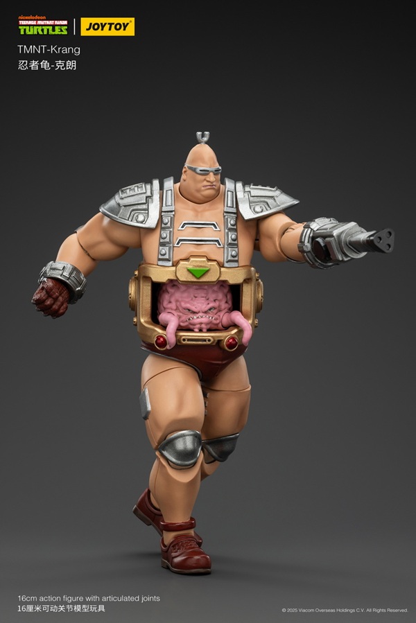 Krang 1/18 Scale | Teenage Mutant Ninja Turtles | Joy Toy