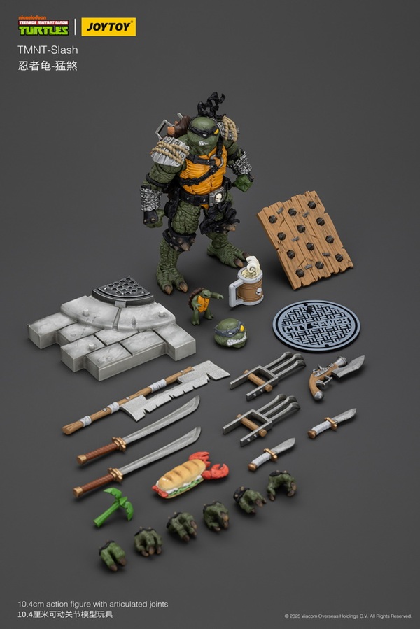 Slash 1/18 Scale | Teenage Mutant Ninja Turtles | Joy Toy