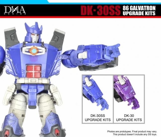 DK-30SS Upgrade Kit for Transformers Studio Series Leader 86-31 Galvatron | Dna Design | Upgrade Kit