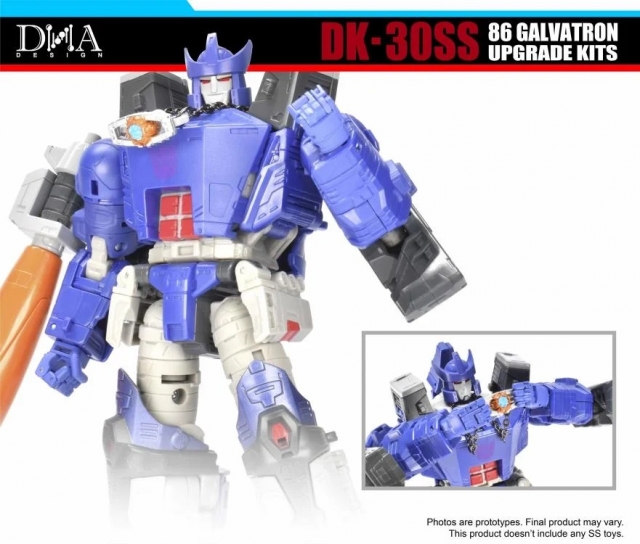 DK-30SS Upgrade Kit for Transformers Studio Series Leader 86-31 Galvatron | Dna Design | Upgrade Kit