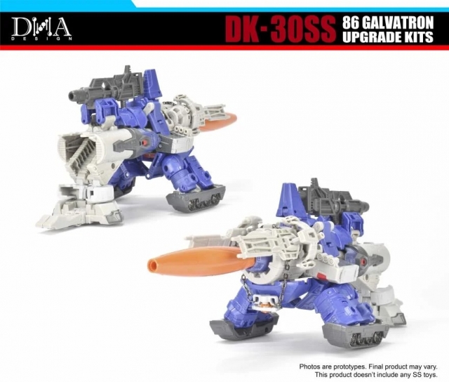 DK-30SS Upgrade Kit for Transformers Studio Series Leader 86-31 Galvatron | Dna Design | Upgrade Kit