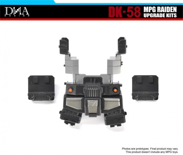 DK-58 Upgrade Kit for Transformers MPG Raiden Combiner | Dna Design | Upgrade Kit