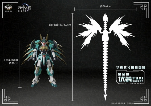 FUXI (Deluxe Edition) Starry Sky Class | CANG-TOYS War of the God