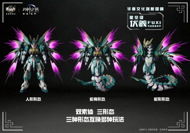 FUXI (Deluxe Edition) Starry Sky Class | CANG-TOYS War of the God