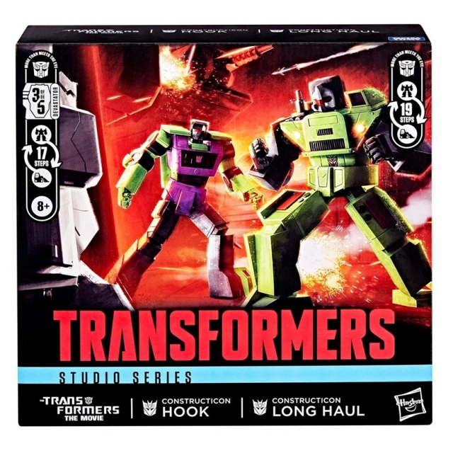 86 Constructicons Long Haul and Hook Commander Class | Transformers Studio Series | Transformers: The Movie 86