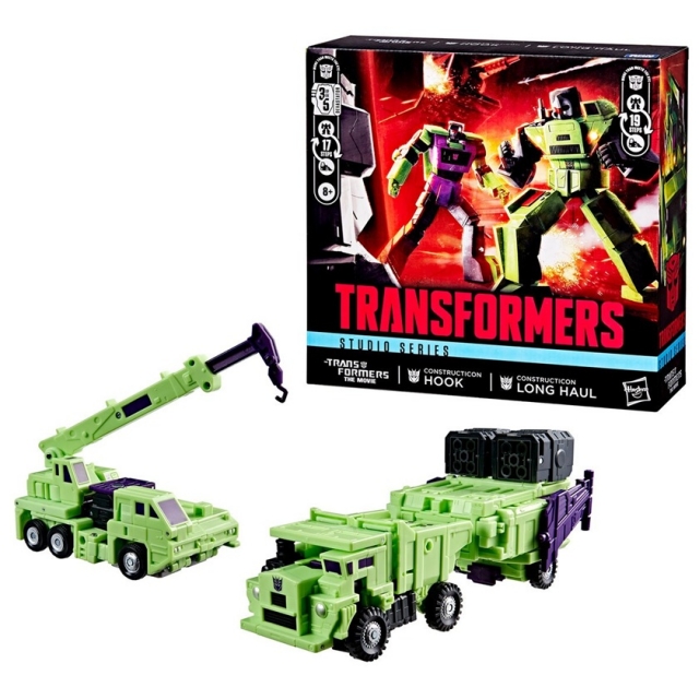 86 Constructicons Long Haul and Hook Commander Class | Transformers Studio Series | Transformers: The Movie 86
