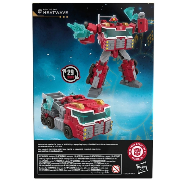 Rescue Bot Heatwave Voyager Class | Transformers: Age of the Primes | Hasbro, Takara Tomy