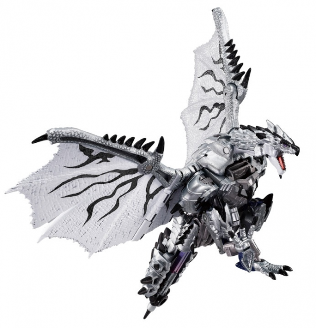 Silver Rathalos Prime Synergenex Series | Monster Hunter | Transformers T-Spark