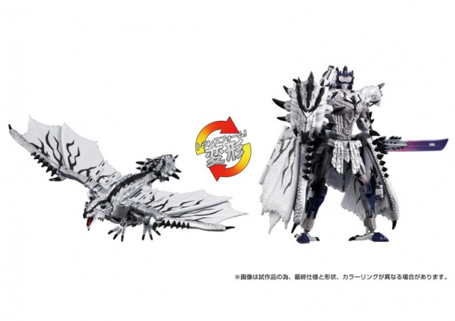 Silver Rathalos Prime Synergenex Series | Monster Hunter | Transformers T-Spark